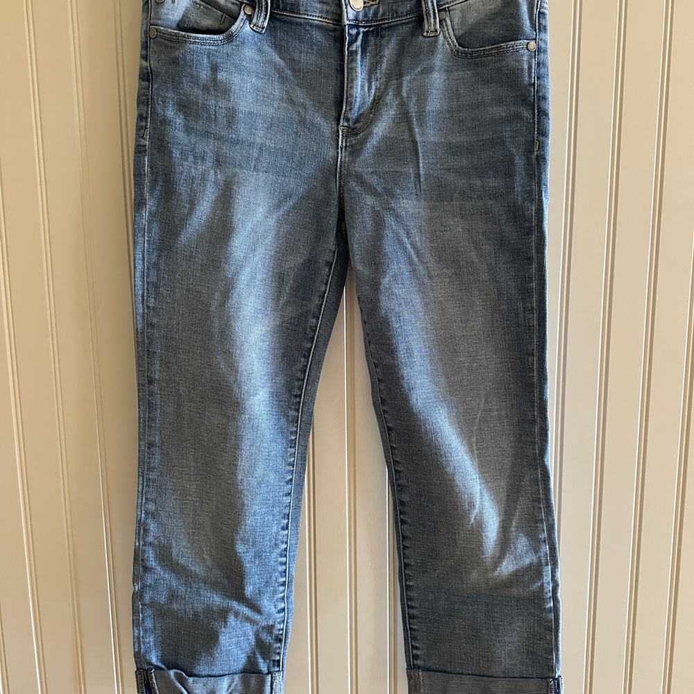 Liverpool Jeans Company Blue Ankle & Cropped Jeans